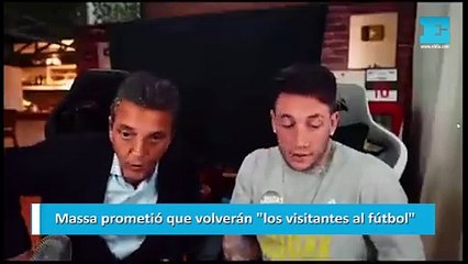 Massa prometió que volverán los visitantes al fútbol