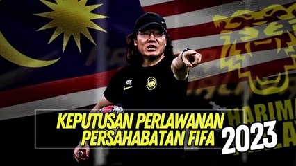 Keputusan Perlawanan Persahabatan FIFA 2023 Harimau Malaya