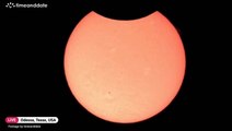 Annular Solar Eclipse Started In The US - Watch The Time-Lapse