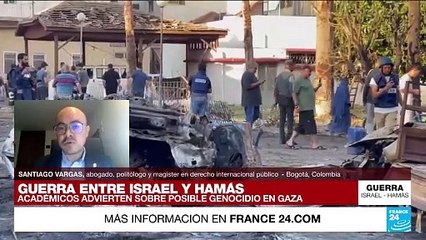 Santiago Vargas: 'Llamamos a la comunidad internacional a prevenir más crímenes atroces en Gaza'