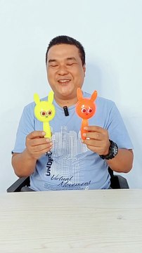 Mainan stik ubur - mainan stik karet - mainan stil berbunyi #toysforkids