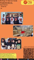 Berbagi Alquran Untuk Santri Penghafal Alquran Beber