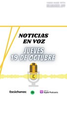 RESUMEN DE NOTICIAS JUEVES 19 OCTUBRE 2023