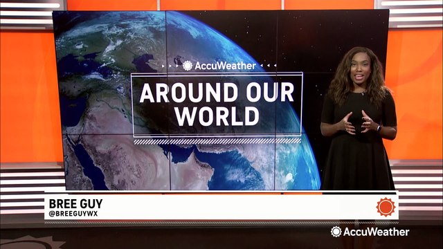 Storm Babet causes flash flooding in Ireland and the UK