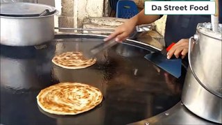 Famous Pizza Egg Paratha at Street Food