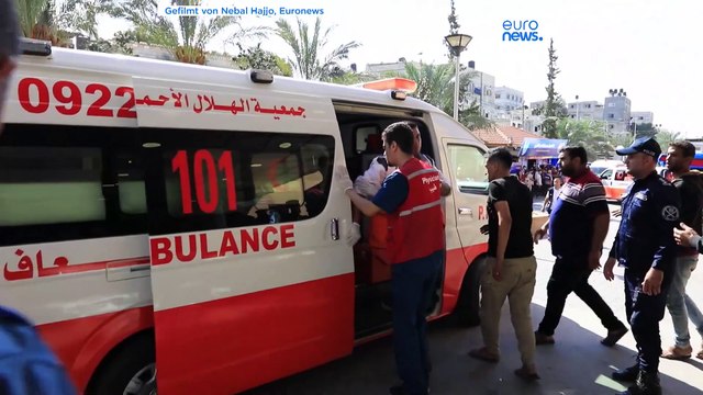 Die Menschen in den Krankenhäusern in Gaza haben Angst