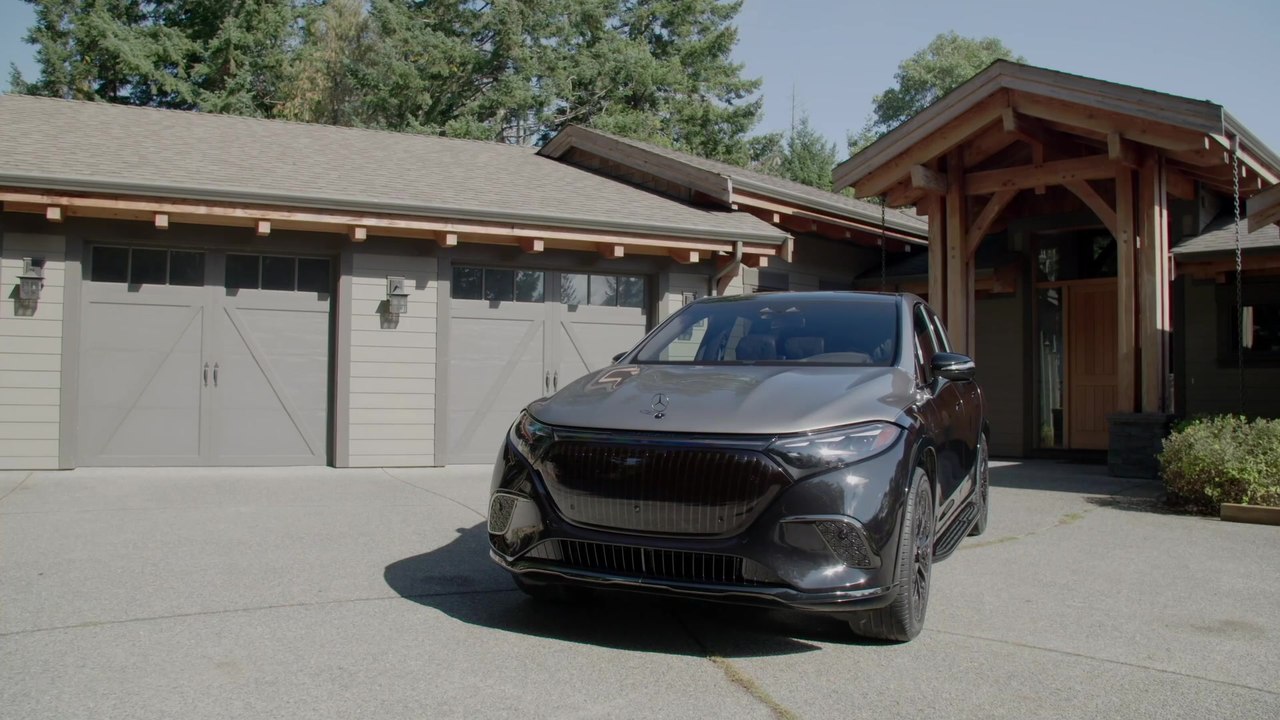 Der neue Mercedes-Maybach EQS SUV - Die Night Series - Designpaket für einen dunklen, besonders progressiven Look