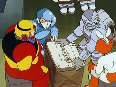 Mega Man #06 Mega Man in the Moon, science fiction superhero animation based on the video game series by Capcom.