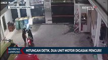 Hitungan Detik, 2 Unit Motor Digasak Pencuri!