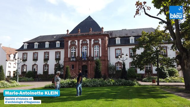 3/5 : les têtes de la mairie de Haguenau
