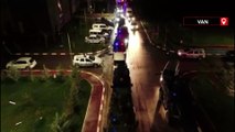 Van'da 27 adrese hava destekli operasyon düzenlendi