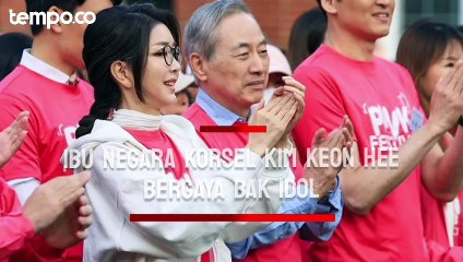 Sosok Ibu Negara Korea Selatan Kim Keon Hee Jadi Sorotan, Bergaya Bak Idol
