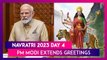Navratri 2023 Kushmanda Puja: PM Narendra Modi Extends Festive Wishes On Day Four