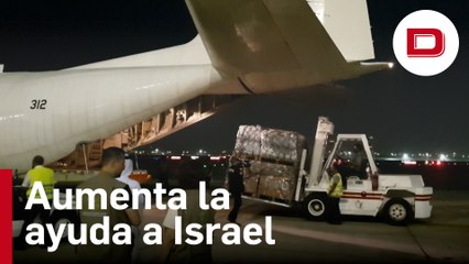 El avión con ayuda humanitaria que Dubái envía con destino a Gaza