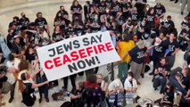 ABD’li Yahudilerden ABD Kongresi'nde “ateşkes” için oturma eylemi
