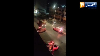 الإحتلال الصهيوني يمنع طواقم اسعاف وسيارات الهلال الاحمر الفلسطيني من دخول مخيم  نور شمس وإنقاذ حياة المصابين