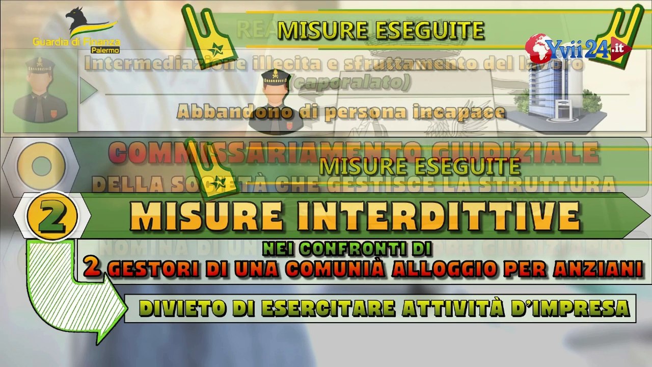 19.10.23 Sicilia. Ogni ora meno di due euro e mezzo la paga - Guardia di Finanza Palermo