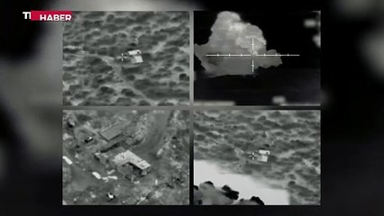 İsrail yeni saldırı görüntülerini paylaştı