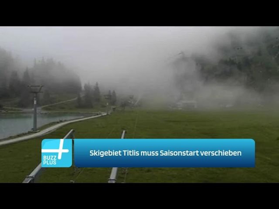 Skigebiet Titlis muss Saisonstart verschieben