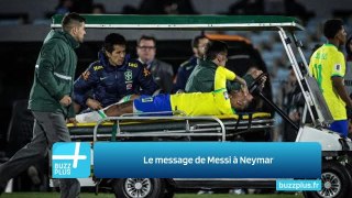 Le message de Messi à Neymar