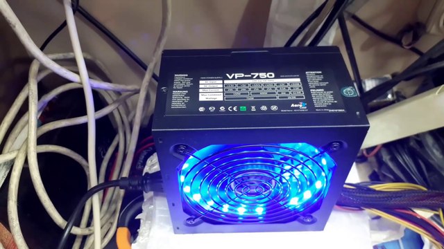 POWER SUPPLY-GÜÇ KAYNAĞI KOMPLE TAMİR ve TEST/AeroCool VP-750 Güç Kaynağı Arıza Tespit ve Tamir