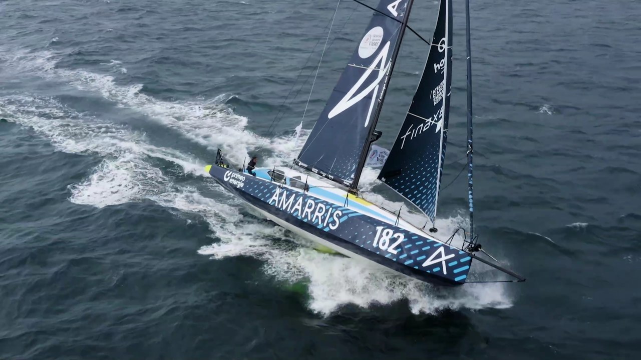 Transat Jacques Vabre Normandie Le Havre 2023 : AMARRIS - ACHILLE NEBOUTGILDAS MAHÉ