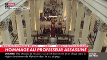 Obsèques du professeur Dominique Bernard à Arras - Regardez l’hommage émouvant d’Emmanuelle, la soeur de l’enseignant