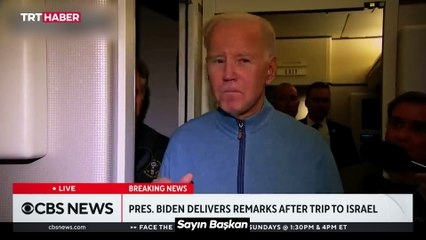 Biden, 'savaş hukuku' sorusuna sessiz kaldı