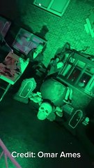 A South Shields Halloween display