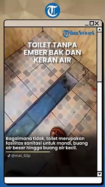 Unik, Tak Pakai Ember dan Keran, Kloset Toilet Ini Tergabung dengan Air Mengalir, Gini Cara Pakainya