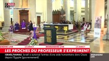 Obsèques du professeur Dominique Bernard à Arras - Une collègue de l’enseignant a pris la parole dans la cathédrale: 