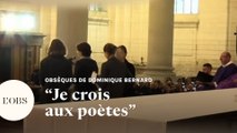 L'hommage des proches de Dominique Bernard à ses obsèques