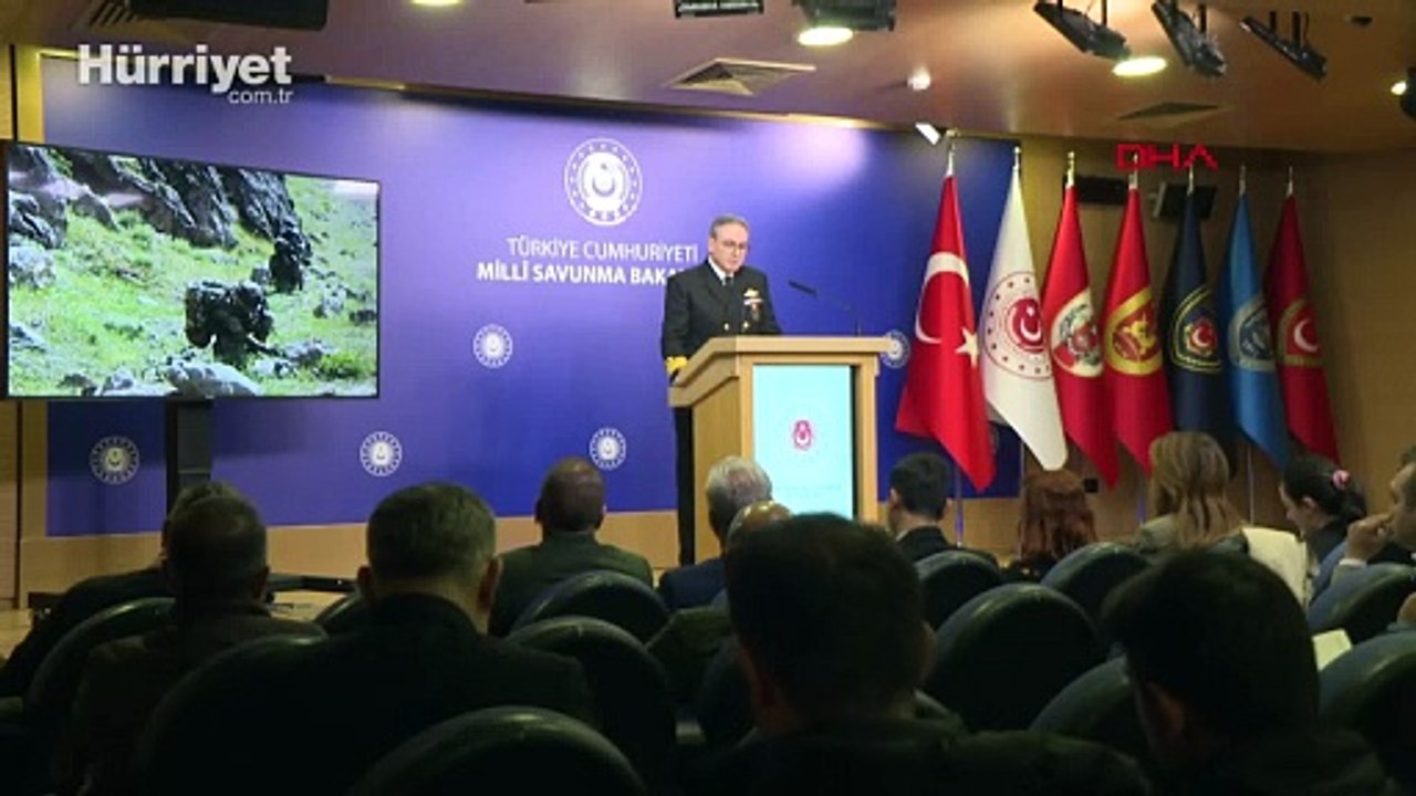 Milli Savunma Bakanlığı faaliyetlerine ilişkin haftalık basın bilgilendirme toplantısı gerçekleştirildi