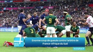 Enorme coup de gueule contre l’arbitre de France-Afrique du Sud