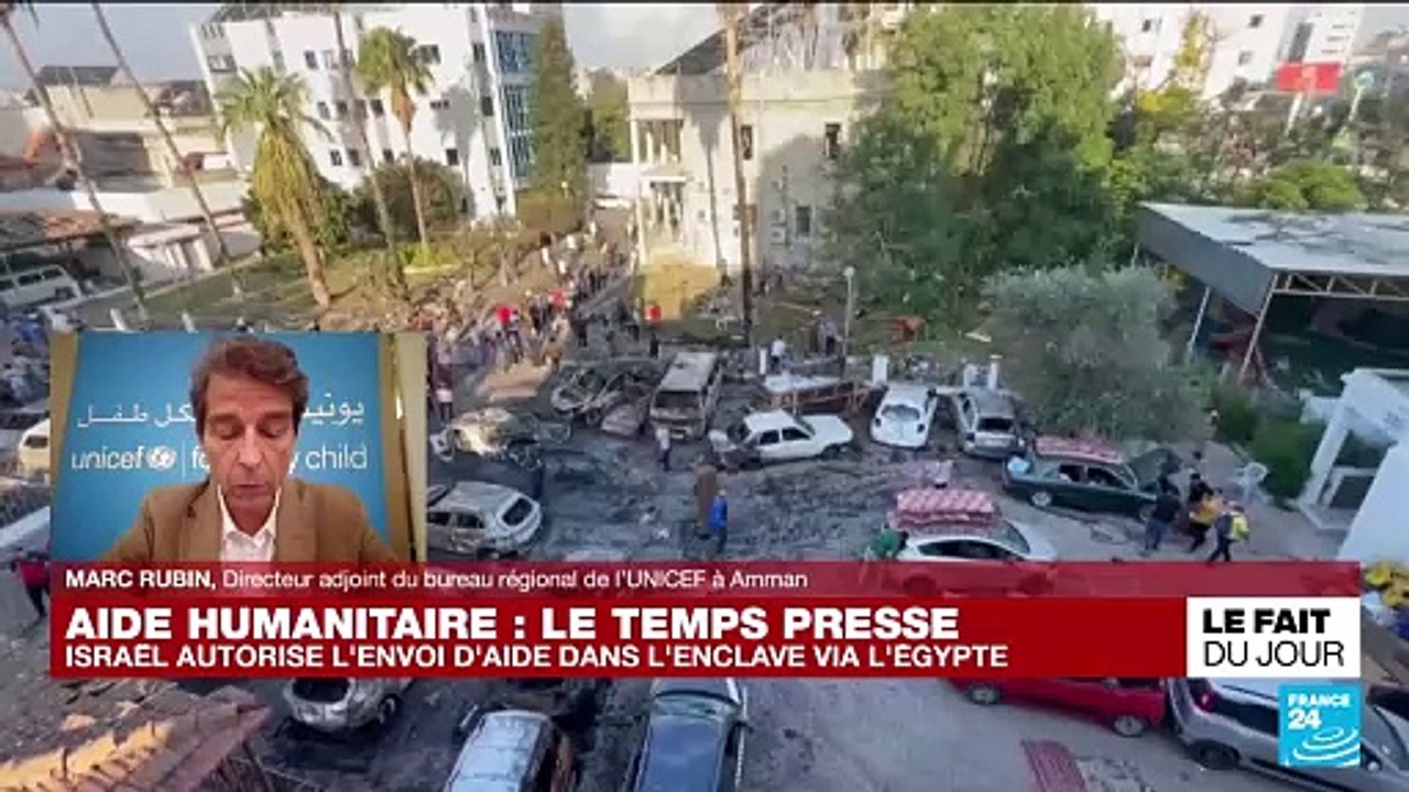 Gaza : "les jours sont comptés, la population sur place est dans une situation de précarité extrême"