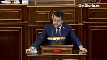 Aragonès defiende la amnistía ante el Senado y carga contra el PP por “utilizar Catalunya para arañar votos”