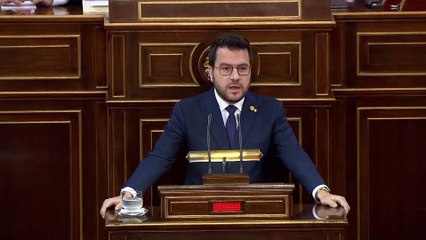 Aragonès: La amnistía es "punto de partida imprescindible" para llegar al referéndum