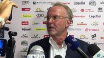 La leggenda del calcio Karl-Heinz Rummenigge intervistato al Festival dello Sport