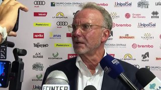 La leggenda del calcio Karl-Heinz Rummenigge intervistato al Festival dello Sport