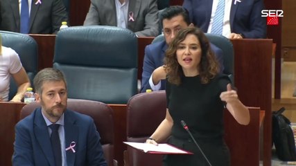 Ayuso, a Mónica García: "Le animo a salir de El Retiro e irse un rato a la Franja de Gaza"