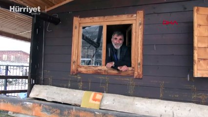 Rize'de yaylalar beyaza büründü