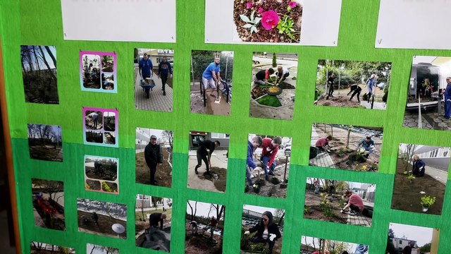 Zespół Szkół Specjalnych w Lesznie ma piękny teren wokół szkoły