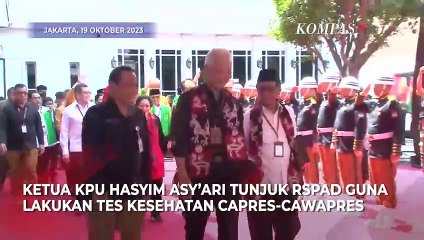 KPU Telah Jadwalkan Tes Kesehatan Paslon Anies-Muhaimin serta Ganjar-Mahfud, Begini Alurnya