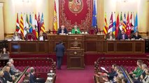 Así ha sido la intervención de Pere Aragonès en el Senado