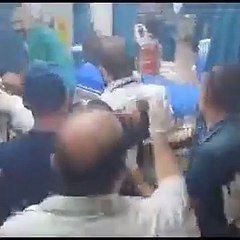 İsrail yine hastane yakınını vurdu
