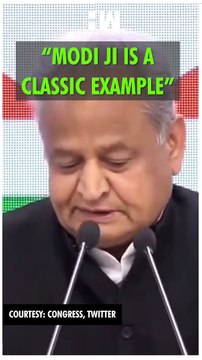 #Shorts | “Modi ji is a classic example” | Ashok Gehlot | BJP Congress | Rajasthan Election 2023