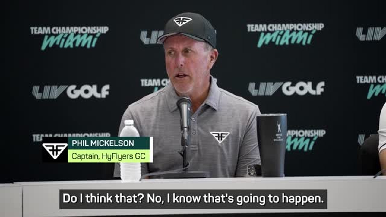 'A lot more players want to come to LIV' - Mickelson eyes new recruits
