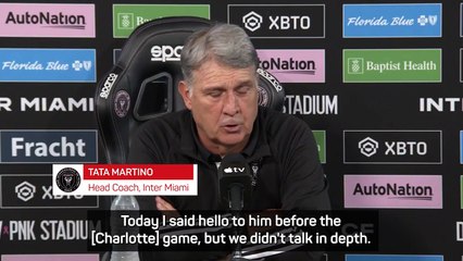 Will Messi play Inter Miami's final game of the season?