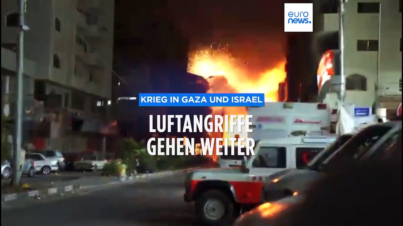 'Nirgendwo sicher': Israels Bombardierung von Gaza dauert unvermindert an