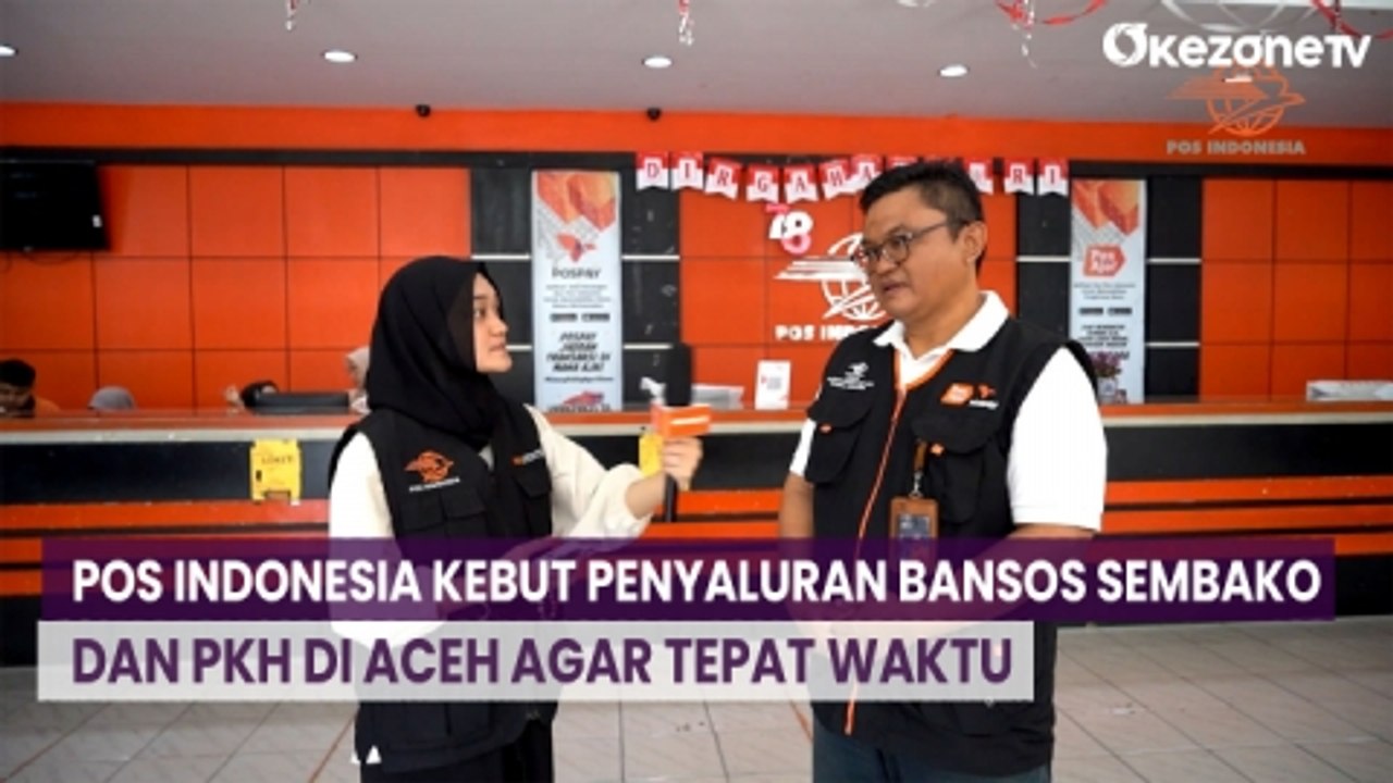 Pos Indonesia Kebut Penyaluran Bansos Sembako dan PKH di Aceh agar Tepat Waktu